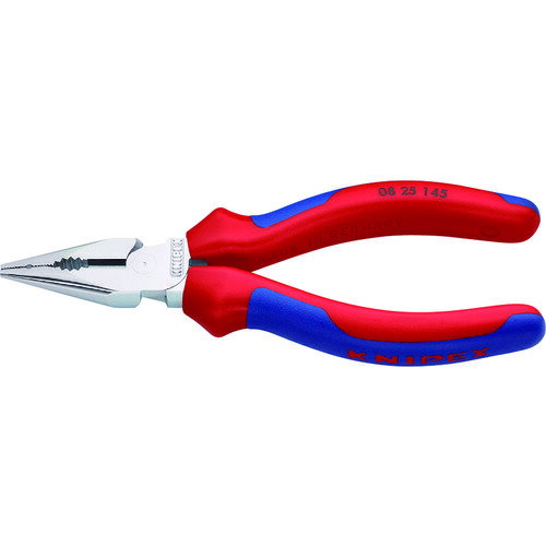 KNIPEX ニードルノーズペンチ 145mm コンフォートハンドル 825145【送料無料】