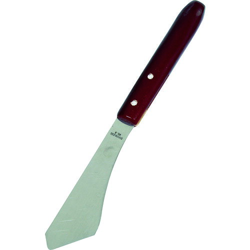 【商品詳細】●適度なしなり具合により作業が効率良くこなせます。●接着剤、コーキング剤の塗りこみに。●全長(mm)：185●刃幅(mm)：28●刃厚(mm)：0.3●刃長(mm)：92材質/仕上●刃:ステンレス●柄:木原産国台湾JANコード4972883115392【送料について】北海道、沖縄、離島は送料を頂きます。