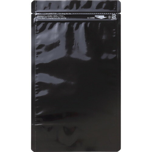 セイニチ 「ラミジップ」 アルミカラースタンドタイプ 黒 160×120+35 (50枚入) AL1216BK セイニチ 「ラミジップ」 アルミカラースタンドタイプ 黒 160×120+35 (50枚入) AL1216BK
