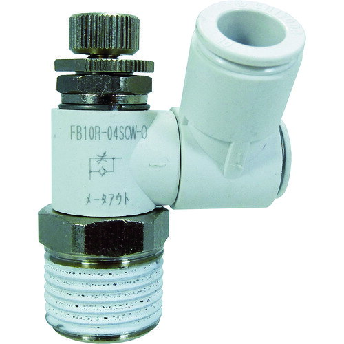 チヨダ ファイブスピードコントローラβ白メーターアウト10mm・R1/2 FB10R04SCWO
