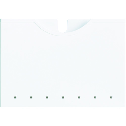 TRUSCO トラスコ ポケットホルダー マグネット付 白 PKHMW