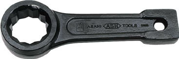 Wrenches - ASH 打撃めがねレンチ55mm【DR0055】(レンチ・スパナ・プーラ・フレアナットレンチ)【送料無料】
