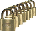 SOL シリンダー錠同一No.無40mm【2500SD-40】(建築金物・工場用間仕切り・鍵)