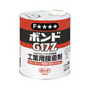 【メーカー型番】G17Z-3【JANコード】4901490438570【ブランド】コニシ【特徴】●初期接着力が強いため、仮止めなしで接着できます。●JIS F ☆☆☆☆規格品です。●日本接着剤工業会 JAIA 4VOC基準適合品です。●速乾型。【用途】●ゴム・皮革・木・布・コンクリート・スレートなどの軟硬質材の接着。【仕様】●色:淡黄色●容量(kg):3●硬化時間:30分●質量(kg):3.4●容器:缶【材質／仕上】●主成分:クロロプレンゴム系【セット内容／付属品】【注意】【原産国】日本【送料について】北海道、沖縄、離島は送料を頂きます。