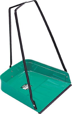 テラモト 三つ手チリトリ（ゴム付）【DP-467-100-0】(清掃用品・ほうき・チリトリ)