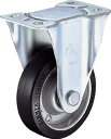 ハンマー Jシリーズ 固定 ゴム車B入り150mm【420JR-RBB150-BAR01】(キャスター・プレート式ゴム車)(4)