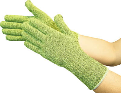 吉野 アラミドパワー手袋（帝人アラミド社製トワロンと耐炎繊維の交編）【YS-T3L】(作業手袋・耐切創手..