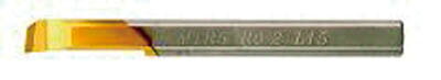【メーカー型番】MTR3R0.2L15【JANコード】4534644022532【ブランド】NOGA【特徴】●タイニーツール（旋盤用小径ソリッドバー）は高品質の超微粒子超硬にTiNのPVDコーティングを施しています。●ボーリング、プロファイリング、ねじ切り、チャンファリング、溝入れなどに使用されます。●精確な加工と優れた表面仕上げを提供します。【用途】●医療機器、電子、化学などや工場のメンテナンス部門などのハイテク工業界での精密加工。【仕様】●シャンク径(mm):3●全長(mm):39●首下長(mm):15●ノーズR(mm):0.2●F寸法(mm):1.3●最小穴径(mm):3.1●質量(g):5【材質／仕上】●超微粒子超硬●表面処理:TiNのPVDコーティング【セット内容／付属品】【注意】【原産国】イスラエル【送料について】北海道、沖縄、離島は送料を頂きます。
