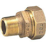 TBC PE継手オネジ1種25mm【25PGM-1】(管工機材・水道配管資材)