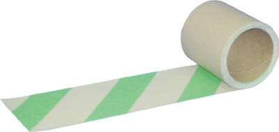 NCA 蛍光ノンスリップ ゼブラタイプ 安全ゾーン【NSP-253-FLZ-GW】(テープ用品・すべり止めテープ)