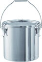 日東 ステンレスタンク ストレートクリップ式吊下げ密閉タンク(フタ付) 25L【CTB-33】(ボトル・容器・ステンレスタンク)【送料無料】