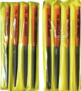 ツボサン 組ヤスリセット8本組 細目【ST008-03】(研削研磨用品・ヤスリ)
