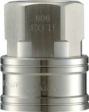 ナック クイックカップリング TL型 ステンレス製 オネジ取付用【CTL06SF3】(流体継手・チューブ・カッ..