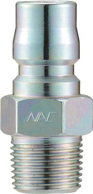 ナック クイックカップリング TL型 鋼鉄製 メネジ取付用【CTL08PM】(流体継手・チューブ・カップリング)