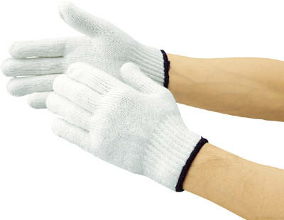 TRUSCO エコ白軍手 ＃600 フリーサイズ【TGS600】(作業手袋・軍手)