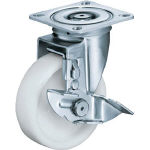 ハンマー Sシリーズ自在SP付ナイロン車150mm【413S-N150-BAR01】(キャスター・プレート式ナイロン車)