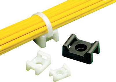 パンドウイット タイマウント ナチュラル【TM3S25-C】(電設配線部品・ケーブルタイ)【送料無料】