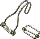 ユタカ 金具 ゴムロープ金具 30mm用線送り付きフック&線送り【GA-12】(梱包結束用品・ゴムバンド)