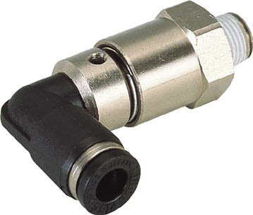 ピスコ ハイロータリジョイント エルボ【RHL8-02】(流体継手・チューブ・チューブ継手)【送料無料】