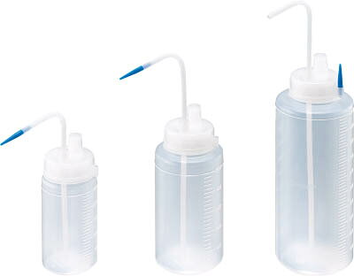 サンプラ ガス抜き洗瓶 250ml(ボトル・容器・洗浄瓶)