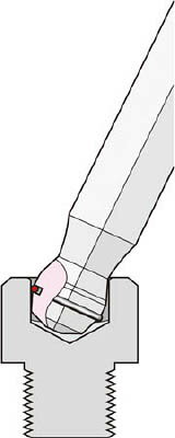 六角扳手 - エイト 六角棒スパナ テーパーヘッド エキストラロング 単品【TL-3】(ドライバー・六角棒レンチ・ボールポイント六角棒レンチ)