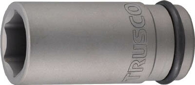 TRUSCO インパクト用ロングソケット（差込角19．0）対辺32mm【T6-32AL】