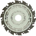 モトユキ 窯業サイディングボード用 超硬チップソー【TK-180】(切断用品・チップソー)