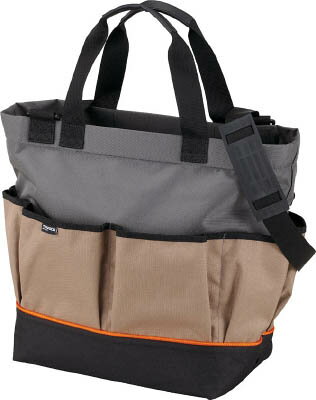 TRUSCO ワークトートバッグ グレー【TWT-GY】(工具箱・ツールバッグ・ツールホルダ・バッグ)【送料無料】