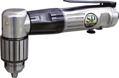 SP コーナードリル13mm（正逆回転機構付）【SP-1513AH】(空圧工具・エアドリル)【送料無料】