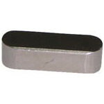 TRUSCO 平行キー両丸タイプ（S45C） 3X3X20mm【TKRM0320】(駆動機器・ベアリング・マシンキー)