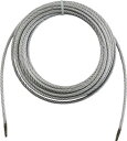 TRUSCO 手動ウインチ用ワイヤーΦ6X20m用(切りっ放し)【WW6-20】(ウインチ・ジャッキ・ウインチ(手動式))【送料無料】