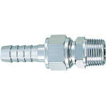 TRUSCO ニップルホースジョイント 3/8 3個入【NHJ-310】(流体継手・チューブ・エア配管継手)