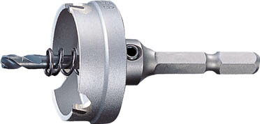 ユニカ 超硬ホールソーメタコア充電 22mm【MCJ-22】(穴あけ工具・ホールカッター)