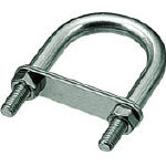 TRUSCO ステンレス UボルトA型【TUBA-5025】(建築金物・工場用間仕切り・荷役金具)