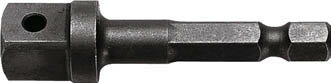 ナック ドライバーアダプター6．35x対辺四角6．35mmx100Lボール止付【3DA210NB】