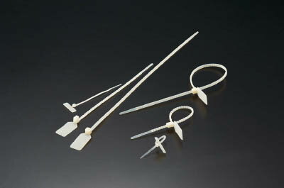 TRUSCO セキュリティータイ 幅4．8mmX400mm最大結束φ102【TSCT-400】(電設配線部品・ケーブルタイ)【送..