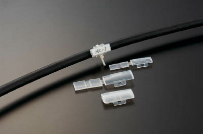 TRUSCO マーカーボックス 適用張紙寸法40mmX17．0mm【MC2BOX】(電設配線部品・ケーブルタイ)