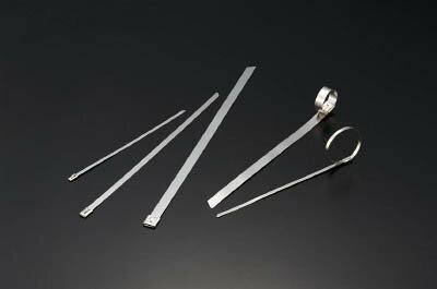 TRUSCO ステンレスケーブルタイ W7．9X201L 100本入【BCT-201L】(電設配線部品・ケーブルタイ)【送料無料】