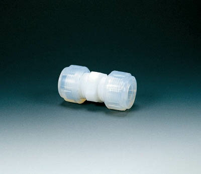 フロンケミカル 接続ジョイントI型 8mm【NR0042-02】(理化学・クリーンルーム用品・特殊継手)【送料無料】