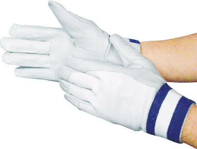 富士グローブ F−806白L【5806】(作業手袋・革手袋)