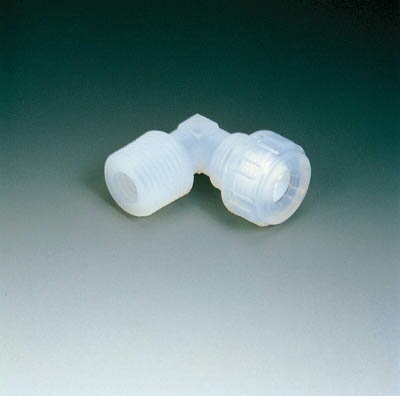 フロンケミカル PFA継手LFH−6−R1／8【NR1063-01】(理化学・クリーンルーム用品・特殊継手)【送料無料】