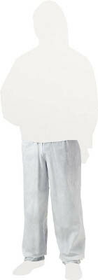 TRUSCO 不織布使い捨て保護服ズボン Lサイズ【TPC-Z-L】(保護具・保護服)
