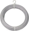 TRUSCO メッキ付ワイヤーロープ Φ3mmX10m【CWM-3S10】(建築金物・工場用間仕切り・ワイヤロープ)