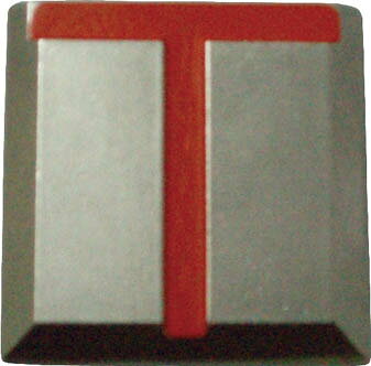 TRUSCO クリアーライン 貼付式 5枚入【TCL-3】(測量用品・測量用標示具)