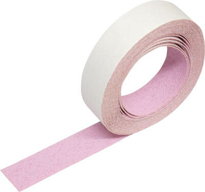 TRUSCO ノンスリップテープ 屋内用 25mmX5m ピンク【TNI-25P】(テープ用品・すべり止めテープ)