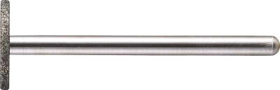 TRUSCO ディスクタイプCBNバー Φ13Xt1．4X軸3 ＃140【T3-173BM-14】(研削研磨用品・ダイヤモンドバー)