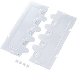 TRUSCO α折りたたみコンテナ50用2枚フタ 透明【CR-S502F TM】(コンテナ・パレット・折りたたみコンテナ)