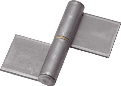 TRUSCO スチール製特厚溶接旗蝶番 右用 全長153mm【2000W-153R】(建築金物・工場用間仕切り・建築蝶番)