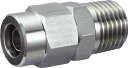 TRUSCO SUSメイルコネクタ 適用チューブ径10X8 ねじR1/4【TS10-02M】(管工機材・小径配管継手)(4)