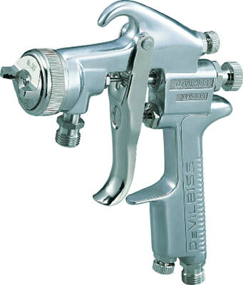 【メーカー型番】TSG-508S-18【JANコード】4989999433036【ブランド】TRUSCO 　【特徴】●ガン手元圧力0.2MPaと中低圧で、飛散が少なく塗着効率が大きい仕様です。●ノズル・キャップにはボール＆コーン加工方式を採用し安定した吹き付けパターンです。●少量、中量塗装で色替えの頻度も比較的少ない塗量にご使用ください。●ノズルは高精度な日本製を使用しています。●接液部がステンレスですので水性塗料にも対応します。●飛散が少ないため、作業環境改善・経費節減を提案できます。【用途】●自動車（塗装）、金属塗装、木工、プラスチック塗装、食品産業など。【仕様】●ノズル径(mm):1.8●所要圧縮機(kW):0.75〜1.5●空気使用量(L/min):220●パターン開き(mm):250●霧化段階:高微粒●質量(g):415●吸上式●カップ取付口:G1/4●エア取入口:G1/4【材質／仕上】●本体:アルミダイカスト●接液部:ステンレス（SUS304）【セット内容／付属品】【注意】【原産国】中国【送料について】北海道、沖縄、離島は送料を頂きます。